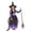 Purple, variant on Zwiiyzr 4-9Y Girls Halloween Outfits for Childrens Princess Hat Dress Up Ball Witch Performance School Clothes Purple