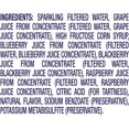 thumbnail image 5 of Welch's Sparkling Blueberry Grape Juice Cocktail, 25.4 Fl. Oz., 5 of 6