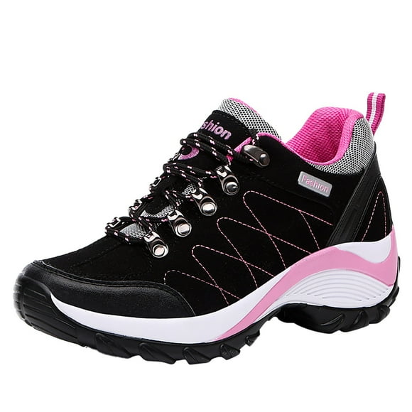 Wyzesi White Sneakers Cleaner Foam Autumn and Winter Outdoor Women'S Shoes Thick Soled Sports Climbing Shoes Shoes