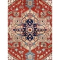 thumbnail image 6 of Pasargad Home Serapi 5' x 8' Hand-Knotted Wool Rust/Ivory Rug - All Ages, Indoors, 6 of 6