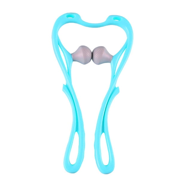 Masajeador de cuello y espalda de regalo ergonómico versátil mini portátil de mano para hombro Azul