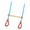 red blue, variant on S SERENABLE Swing Bar with Gymnastic Rings Adjustable for Family Fun Get Togethers Games red blue