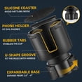 thumbnail image 4 of Car Cup Holder - 2-In-1 Vehicle Drink Holder With Adjustable Base, Multifunctional Organizer For Auto, Universal Fit For Most Cars, Trucks, Suvs, 4 of 8