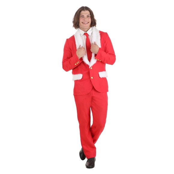 Costume de Père Noël Rouge pour Homme