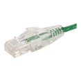 thumbnail image 2 of Monoprice SlimRun - Patch cable - RJ-45 (M) to RJ-45 (M) - 2 ft - UTP - CAT 6 - snagless, stranded - green, 2 of 2