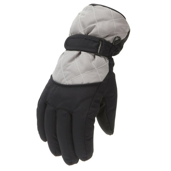HAiming Snow Ski Gloves for Kids Waterproof Windproof Fleece Lined Thicken Warm Winter for Outdoor Sports