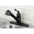 thumbnail image 2 of Kingston Brass KB3895BL Single Handle 8 in. Monodeck Pull-Out Kitchen Faucet, 2 of 2