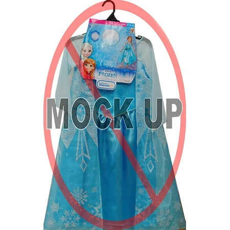 Frozen Elsa Costume with Ring, 3-4