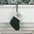 thumbnail image 4 of Christmas Stocking Charm Gift Stocking Embroidered Letter Cozy Classic Knit Christmas Stocking Personalized Xmas Hanging Decoration Home Farmhouse Fireplace Christmas Decor, 4 of 5