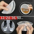 thumbnail image 1 of 16oz Plastic Deli Food Storage Containers With Plastic Lids, Disposable togo containers for soup, Meal Prep, Slime | BPA Free | Stackable | Leakproof | Microwave | Dishwasher | Freezer Safe, 1 of 8