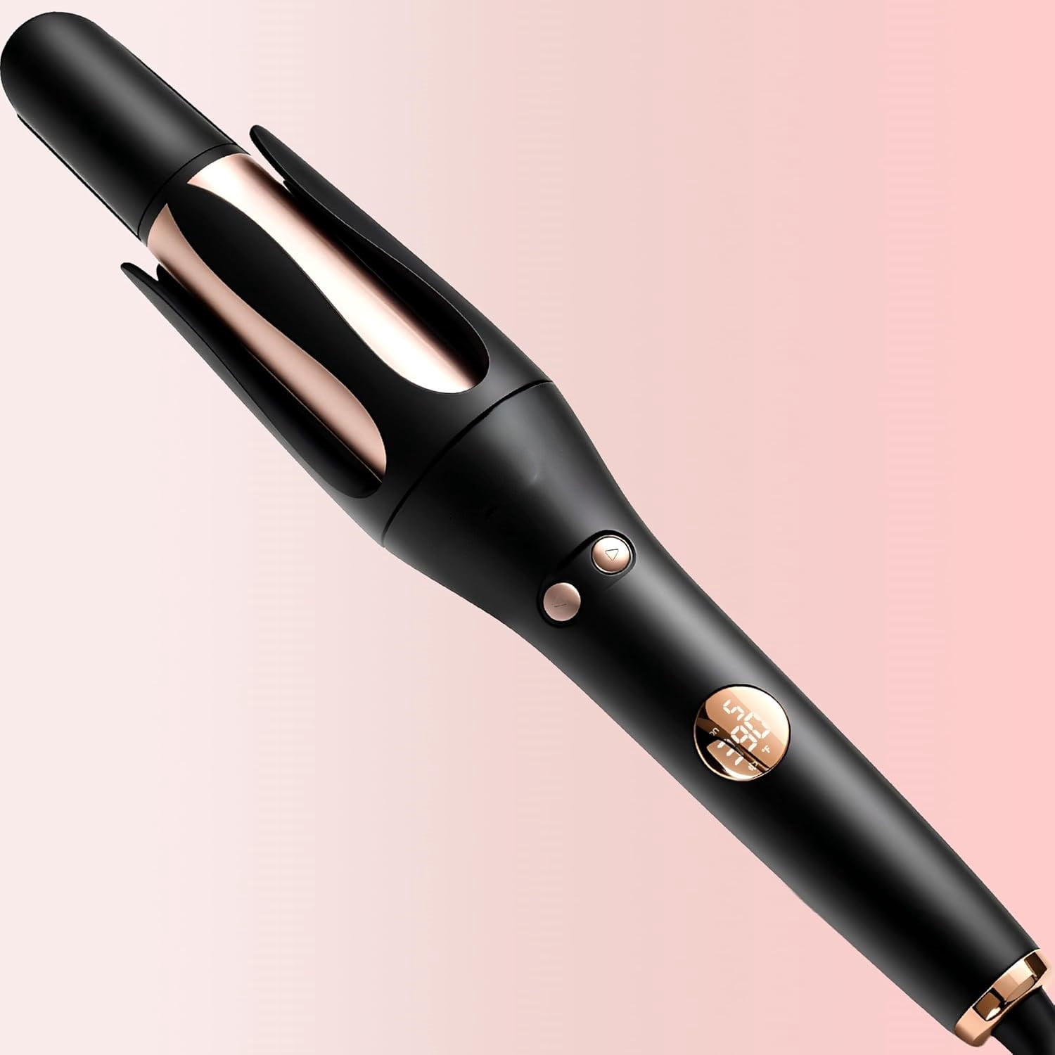 Automatic Rotating Curling Iron • Auto Hair Curlers • Easy to Use • Digital Display to Accurately Control Temperature • Transform Your Look in Snds • I for Longer Hair