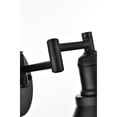 thumbnail image 4 of Living District Judson 1-Light Metal Swing Arm Wall Sconce in Black, 4 of 7