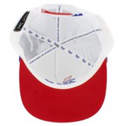 Pabst Blue Ribbon Embroidered Red and White Hat