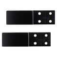 thumbnail image 3 of 2 Pieces Bed Frame Replacement Legs Furniture Support Legs for Table Cabinet 4.82inch, 3 of 8