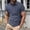 Grey, variant on Adult Mens Polos Shirt Short Sleeve Button Polo Tees Loose Fit Gray Mens Summer Outfits