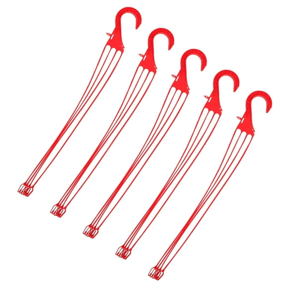 MLINS  5 PCS Plant Flower Pot Hook Office Flowerpot Rust-proof
