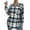 Light Blue, variant on Plaid Flannel Shirt Jackets for Women Classic Button Down Long Sleeve Lattice Loose Pocket Fall Coat Outerwear (Medium, Light Blue)