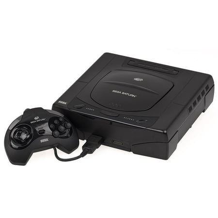 Refurbished Sega Saturn System Video Game Console with Matching (Sega Saturn Best Graphics)