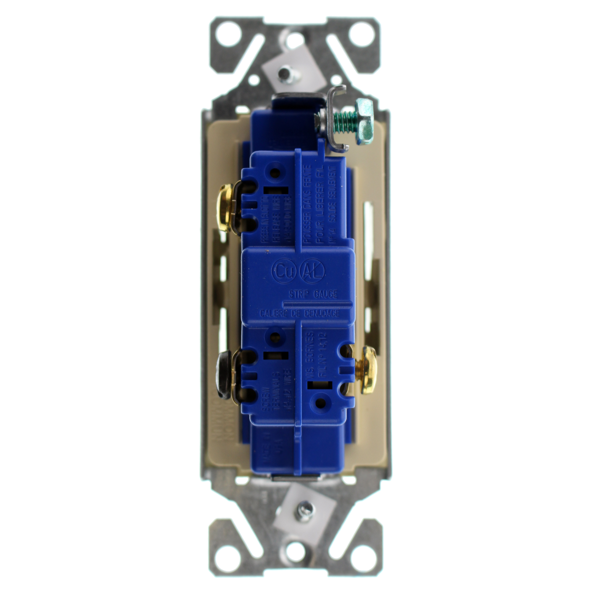 Hubbell RSD315IZ Decorator Rocker Switch, 3-Way, 15-Amp, 120/277-Volt, Ivory, (96-Pack)