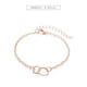 thumbnail image 3 of Fiudx Pulsera de Nudo de Diamante, Cadete Ajustable, Elegante Diseño Geométrico, Juego de Pulseras En Capas, Regalo de Fiesta para Uso Diario, para Niñas y Mujeres, Colección de 5 Piezas., 3 of 6