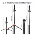 thumbnail image 4 of Selfie Stick,1/4 Inch Remote Shutter Stand With Handheld Stand With 1/4 Inch Screw 70in Stick Shutter Live Screw Remote Stick Handheld Inch M080 With Stand Video Shutter, 4 of 7