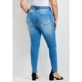 thumbnail image 2 of Avenue Women's Plus Size La Luna Zip Detail Skinny Jean, 2 of 2