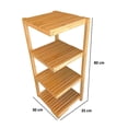 thumbnail image 2 of Organizador Madera Cocina Mostrador 4 Entrepaños Reforzado esquinero esquinero, 2 of 2