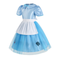 thumbnail image 2 of Disfraz infantil de Halloween Vestido de princesa de Navidad en el país de las maravillas, 2 of 6