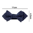 thumbnail image 2 of Cutie Ties Pajarita para perro de calidad de lujo de 4 pulgadas con bandas elásticas fáciles de deslizar sobre el cuello para adaptarse a la mayoría, 2 of 5