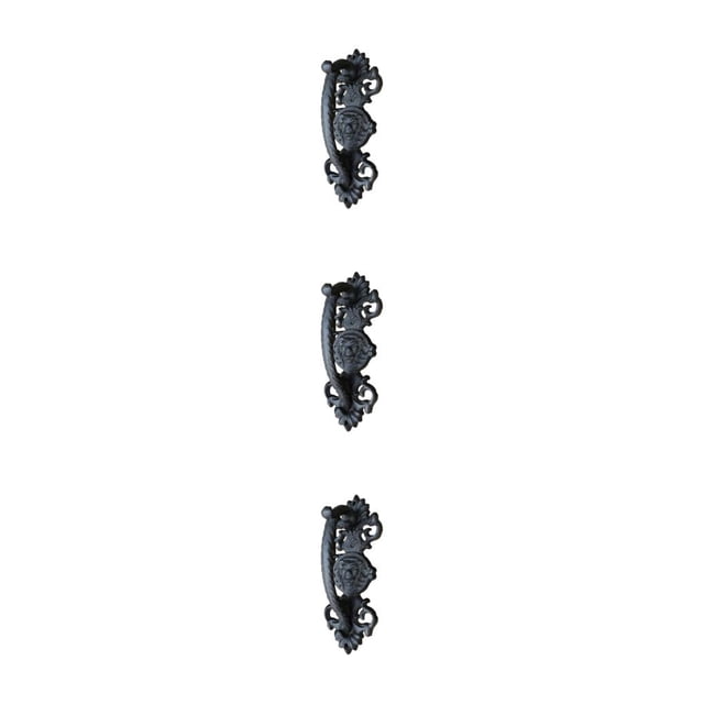 Justharion Poignée de Porte en Fer Construction Solide Prise Confortable Ne Se Décolore Pas 7091 3Ensemble
