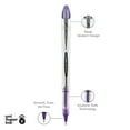 thumbnail image 5 of uniball Vision Elite Rollerball Pens, Bold Point (0.8mm), Violet Ink, 12 Count, 5 of 9