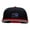 Red Black, variant on Eye of Horus Embroidered Wool Blend Pro Style Snapback - Gold Black OSFM