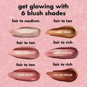 e.l.f. Halo Glow Blush Beauty Wand, You Go Cocoa, 0.33 fl oz