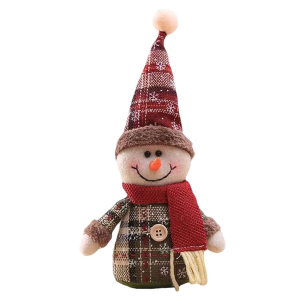 SGACAI Adornos para árbol de Navidad Muñeco de nieve y reno Adorno decorativo