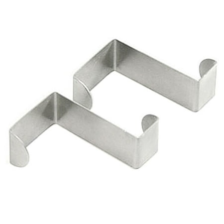 

YMheart 2PCS Stainless Steel Home Kitchen Wall Door Hook Hanger Hanging Coat Hooks Holder