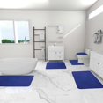 thumbnail image 4 of Foam Bath Mat 5 Set Bathroom Rugs, 4 of 5