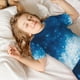 thumbnail image 5 of Balery Blue Glitter Sparkles Conjunto de Pijama Infantil de Manga Corta con Estampado – Ropa de Dormir de Algodón Suave-X-Large, 5 of 6