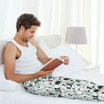 thumbnail image 5 of Naloa Modern Industry Pajama Pants Men, PJ Bottoms, Sleep & Lounge Pants-XX-Large, 5 of 6