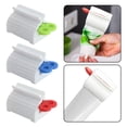 thumbnail image 2 of Clips de plástico para limpiador facial, exprimidor de pasta de dientes para cosméticos para teñir el cabello (azul), 2 of 8