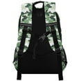 thumbnail image 3 of FORMRS Unisex Backpack Elementary School Travel Bookbag with Reflective Stripes, Army Green Camouflage Pattern, 3 of 7