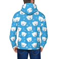 thumbnail image 5 of Zip Up Hoodies for Men - Cute Polar Bear Long Sleeve Comfrt Men'S Fashion Hoodies & Sweatshirts, Jackets for Men Hoodies Pullover Clothing Clothes with Pouch, 5 of 5