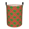 thumbnail image 6 of Lsque Broccoli pattern Laundry Hamper Basket, Tall Woven Rope Hamper Basket for Clothes, Lightweight Storage Basket, Collapsible Waterproof-Medium, 6 of 8