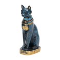 thumbnail image 3 of Estatua de la gata egipcia Bastet, antiguo Egipto, figura de Bastet, adorno para decoración del hogar. Azul 132 cm de alto, 3 of 9