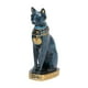 thumbnail image 3 of Estatua de Bastet, la diosa gata egipcia. Escultura clásica coleccionable del Antiguo Egipto. Azul 20 cm de alto, 3 of 9