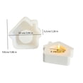 thumbnail image 3 of House Shaped Stand Molds House Candlestick Molds for Making Candlestick Tealight Holder Room Decorations, 3 of 8