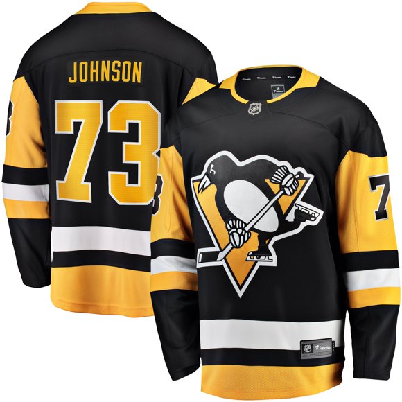 Jack Johnson Pittsburgh Penguins NHL Fanatics Breakaway Home Jersey