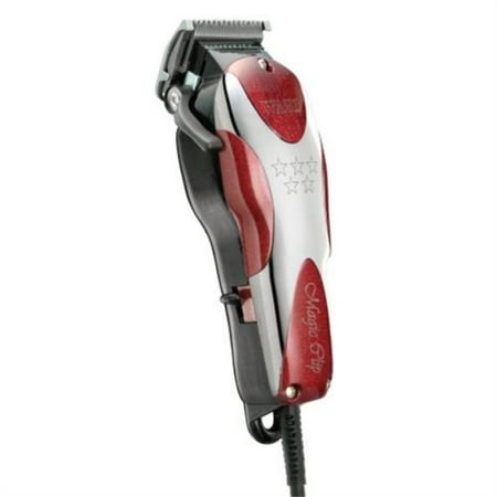wahl professional 5-star magic clip #8451  great for barbers and stylists  precision fade clipper with zero overlap adjustable blades, v9000 cool-running motor, variable taper and texture