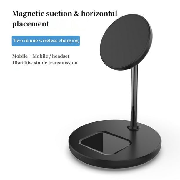 jovati Wireless Charging Station for Multiple Devices Wireless Charging  Station 2 in 1 Charging Station for Multiple Devices 15W Magnetic Wireless  Charger Stand 