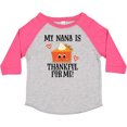 thumbnail image 3 of Inktastic Thanksgiving Nana Thankful for Me Boys or Girls Toddler T-Shirt, 3 of 5