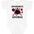 thumbnail image 3 of Inktastic Valentine's Day Grandma's Lovebug Girls Baby Bodysuit, 3 of 5